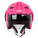 کلاه کاسکت بدون فک SBH-23 برند Steelbird-استیل برد رنگ صورتی مات