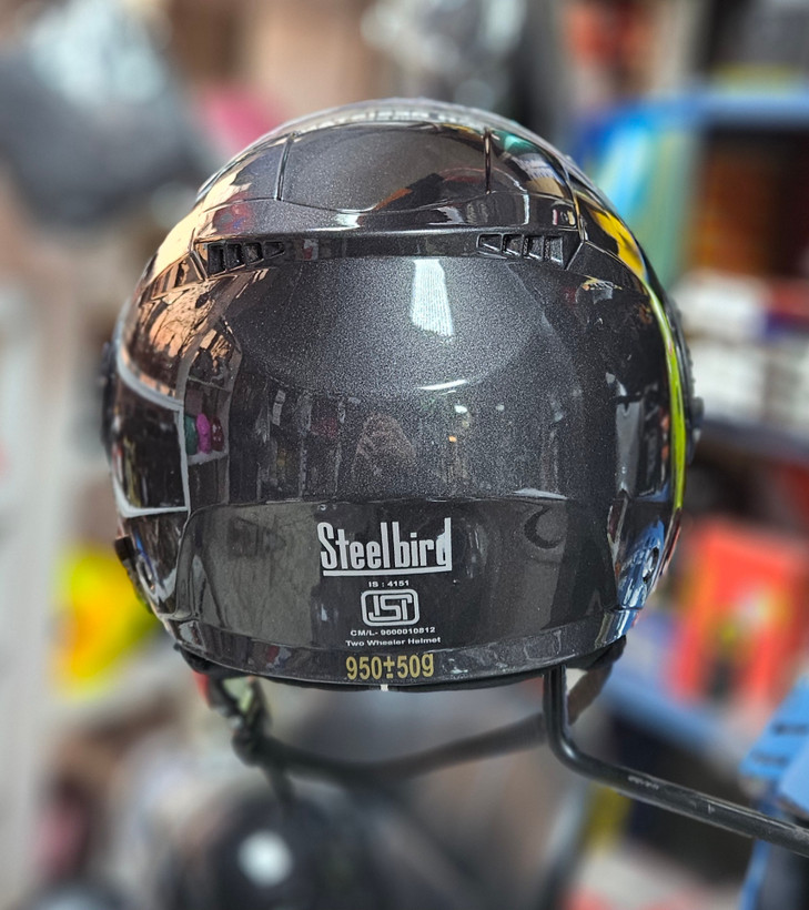 کلاه کاسکت بدون فک برند Steelbird-استیل برد نوک مدادی براق